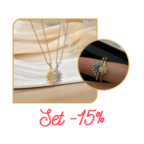 Collana + anello ☀️🌙