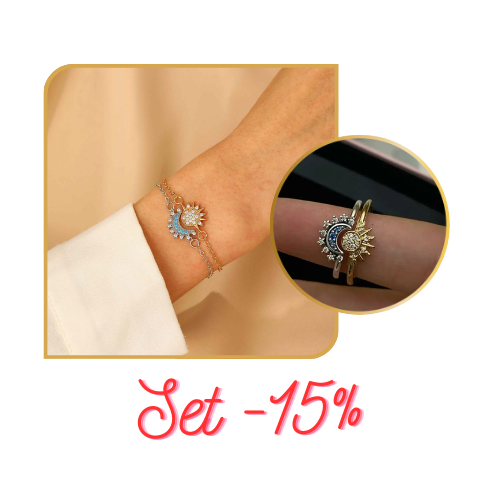 Anello + bracciale ☀️🌙